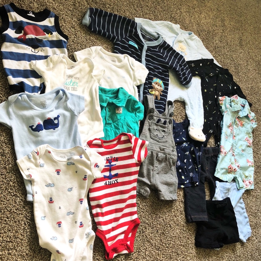 Sea and Space Baby Bundle 3 Months